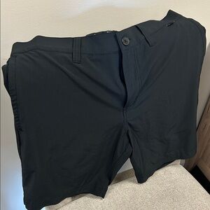 Travis Mathew Black Flat Front Men's Shorts